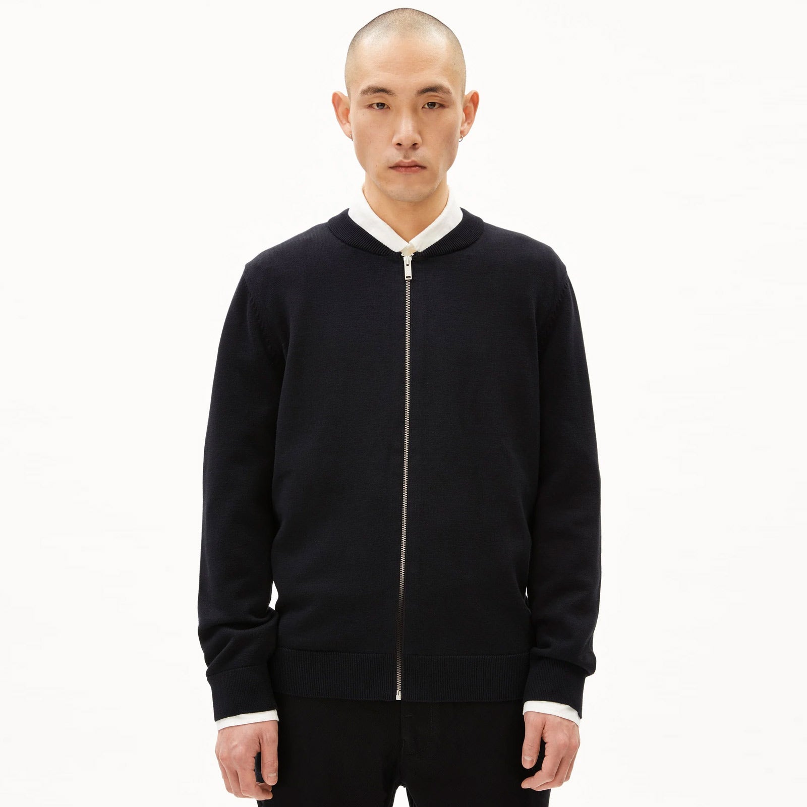 Agaamon Knit Jacket black Armedangels