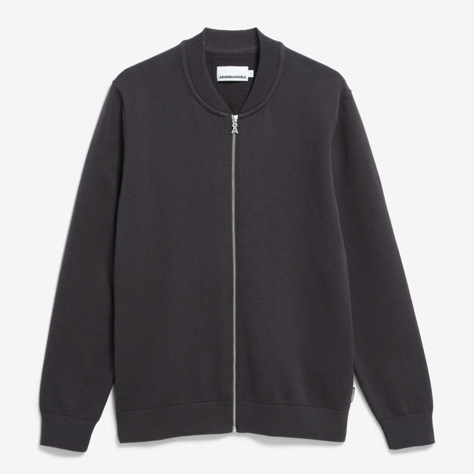 Agaamon Zip Cardigan dark steel Armedangels