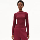 Alaania Knit Sweater velvet red