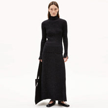 Alaania Tweed Jumper black/oatmilk Armedangels
