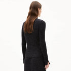 Alaania Tweed Jumper black/oatmilk Armedangels
