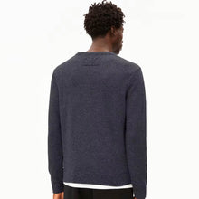 Alvaario Jumper steel mel./dark morning/night sky Armedangels