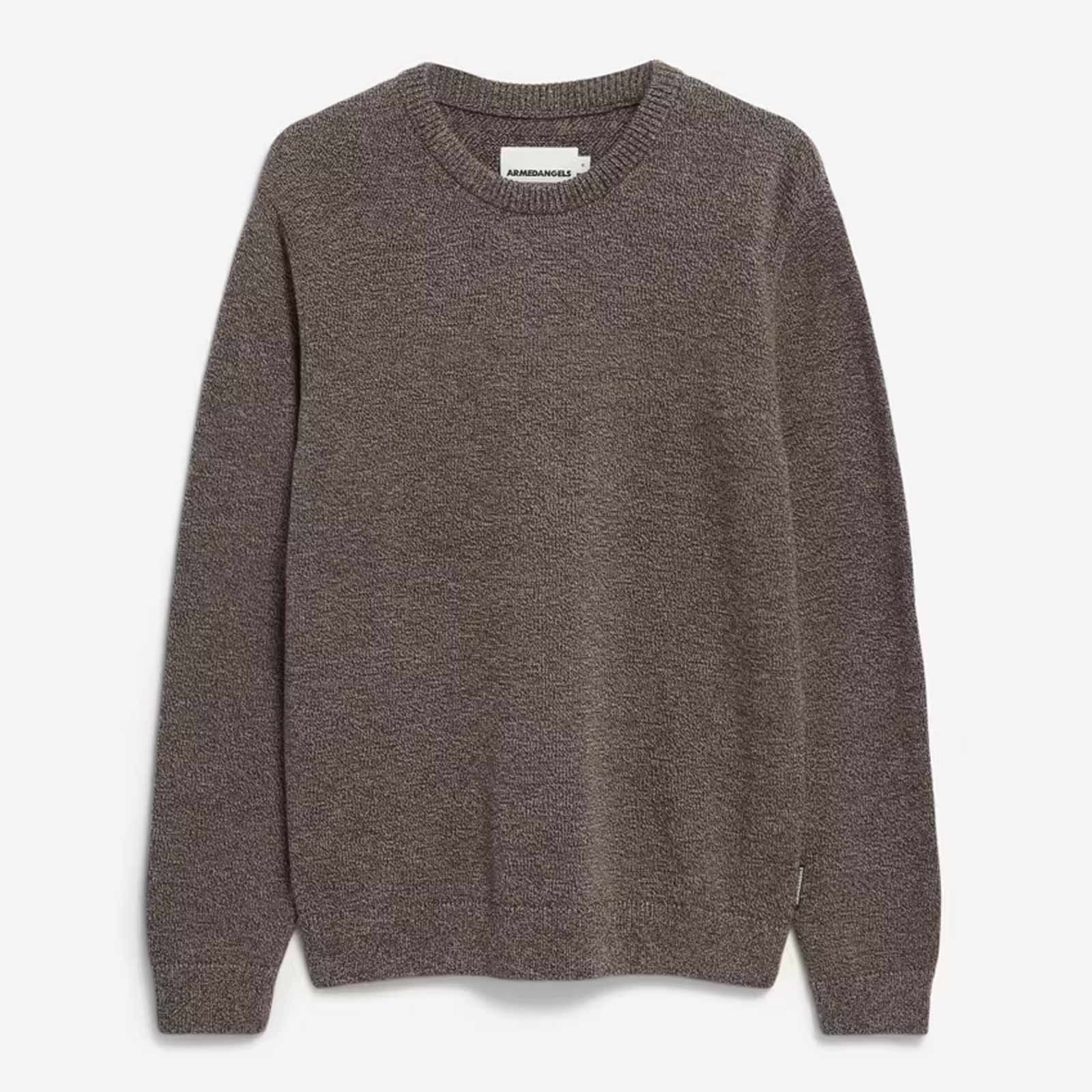 Alvaario Jumper steel mel./light oak/tree shade Armedangels