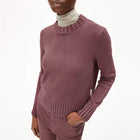 Amaliaas GMT Dye Jumper dark berry Armedangels