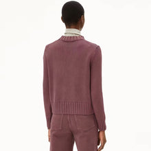 Amaliaas GMT Dye Jumper dark berry Armedangels