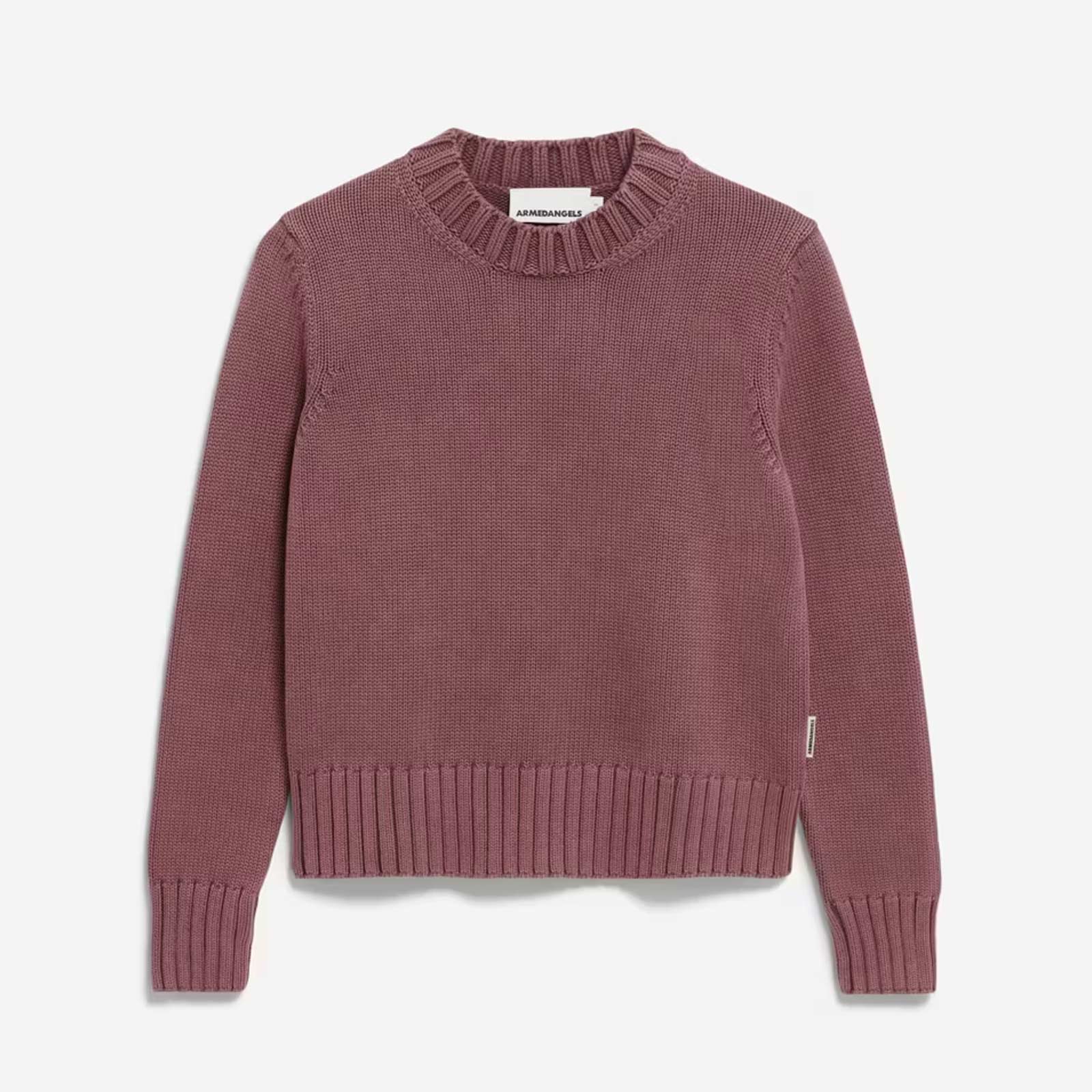 Amaliaas GMT Dye Jumper dark berry Armedangels