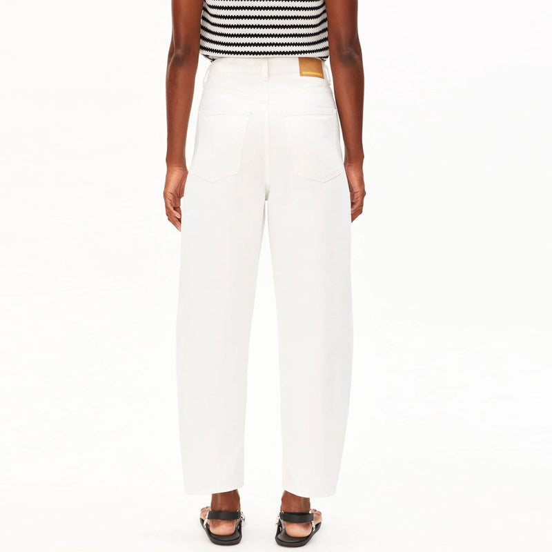 Baarly Barrel Jeans white Armedangels