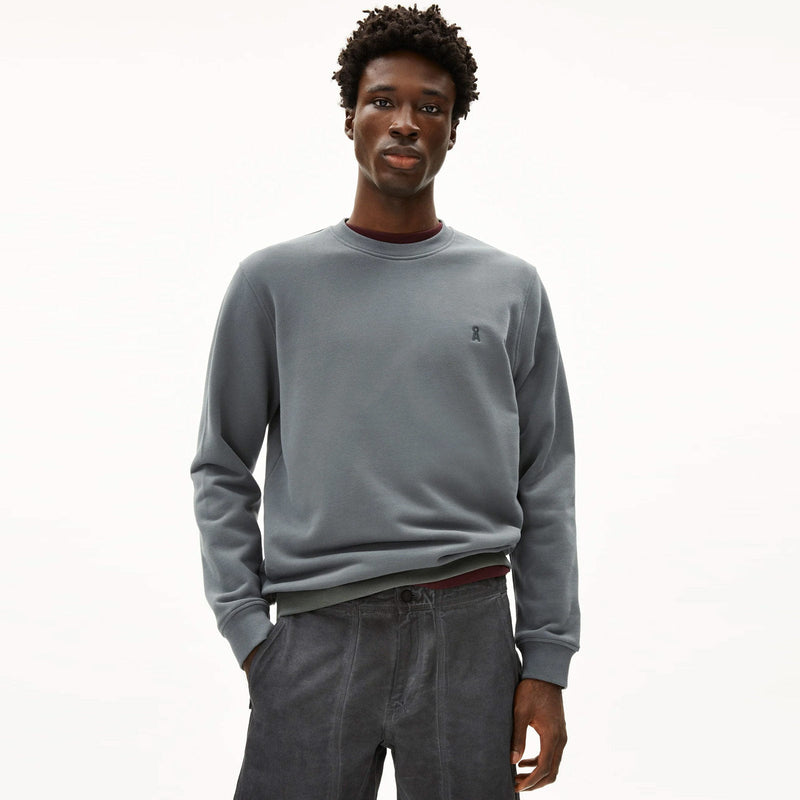 Baaro Loop Sweatshirt space steel Armedangels