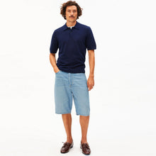 Baggy Hemp Blend Denim Short atlas Armedangels
