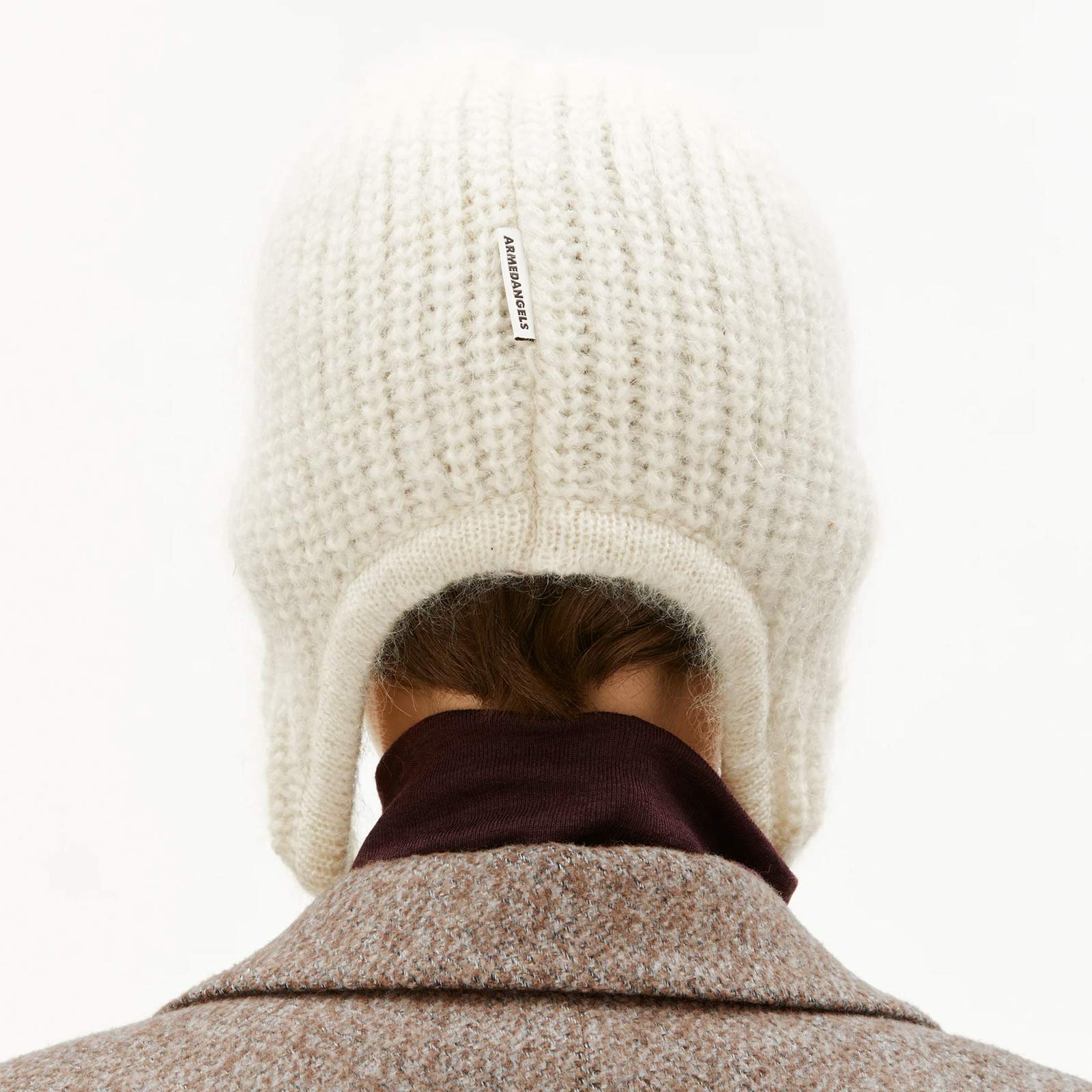 Beaatrice Beanie oatmilk Armedangels