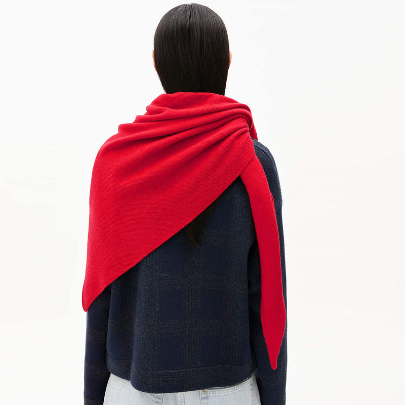 Bryanaa Triangle Scarf candy apple Armedangels