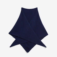 Bryanaa Triangle Scarf tinted navy Armedangels