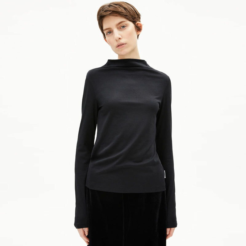 Calunaa Longsleeve black Armedangels