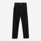 Carenaa Straight Fit Mid Waist Jeans true ebony