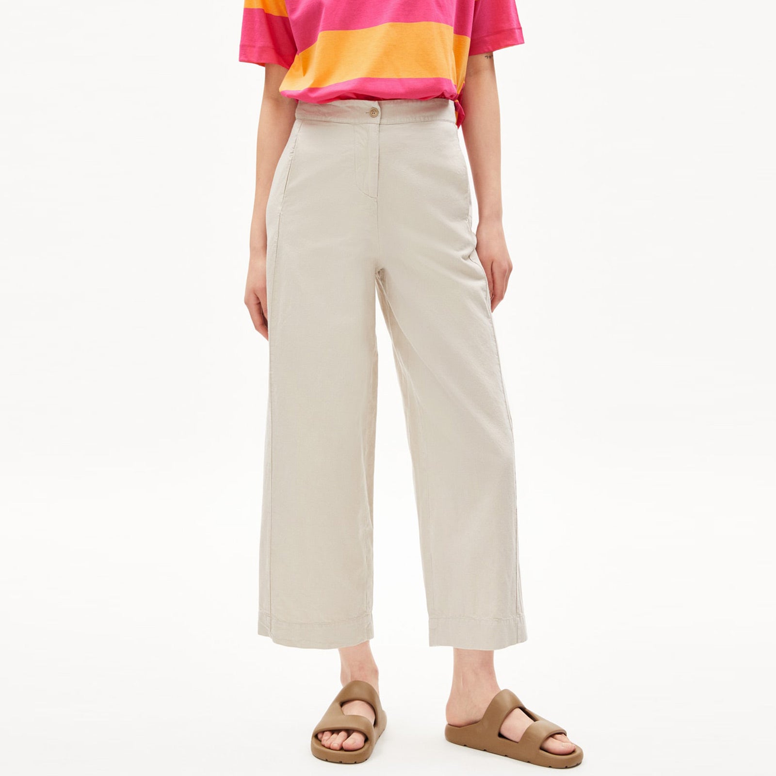 Carunaa Lino Trousers light desert