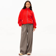 Cotton Fleece Jacket mars red Armedangels