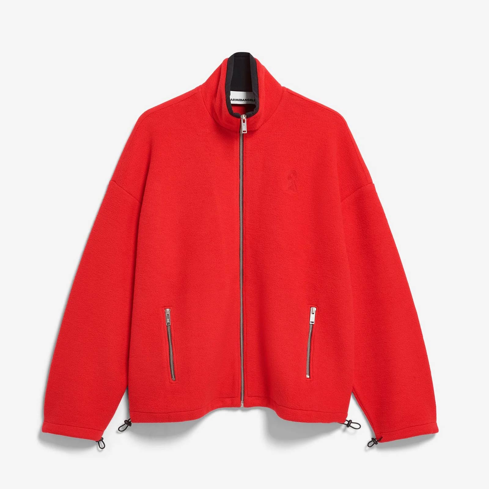 Cotton Fleece Jacket mars red Armedangels