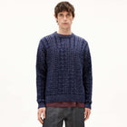 Daako Jumper night sky tweed-frozen lavender Armedangels