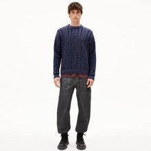 Daako Jumper night sky tweed-frozen lavender Armedangels