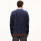 Daako Jumper night sky tweed-frozen lavender Armedangels