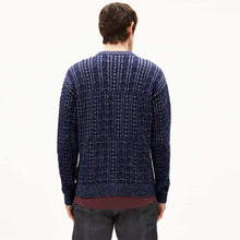 Daako Jumper night sky tweed-frozen lavender Armedangels