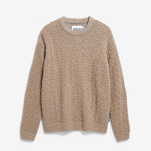 Daako Jumper silver melange tweed/true camel Armedangels