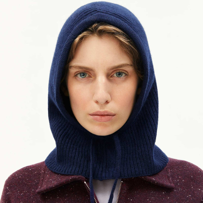 Deaata Balaclava tinted navy Armedangels