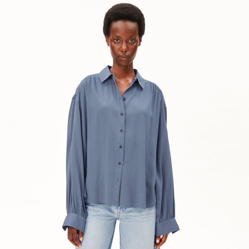 Efinaara Ecovero Blouse dusty moon