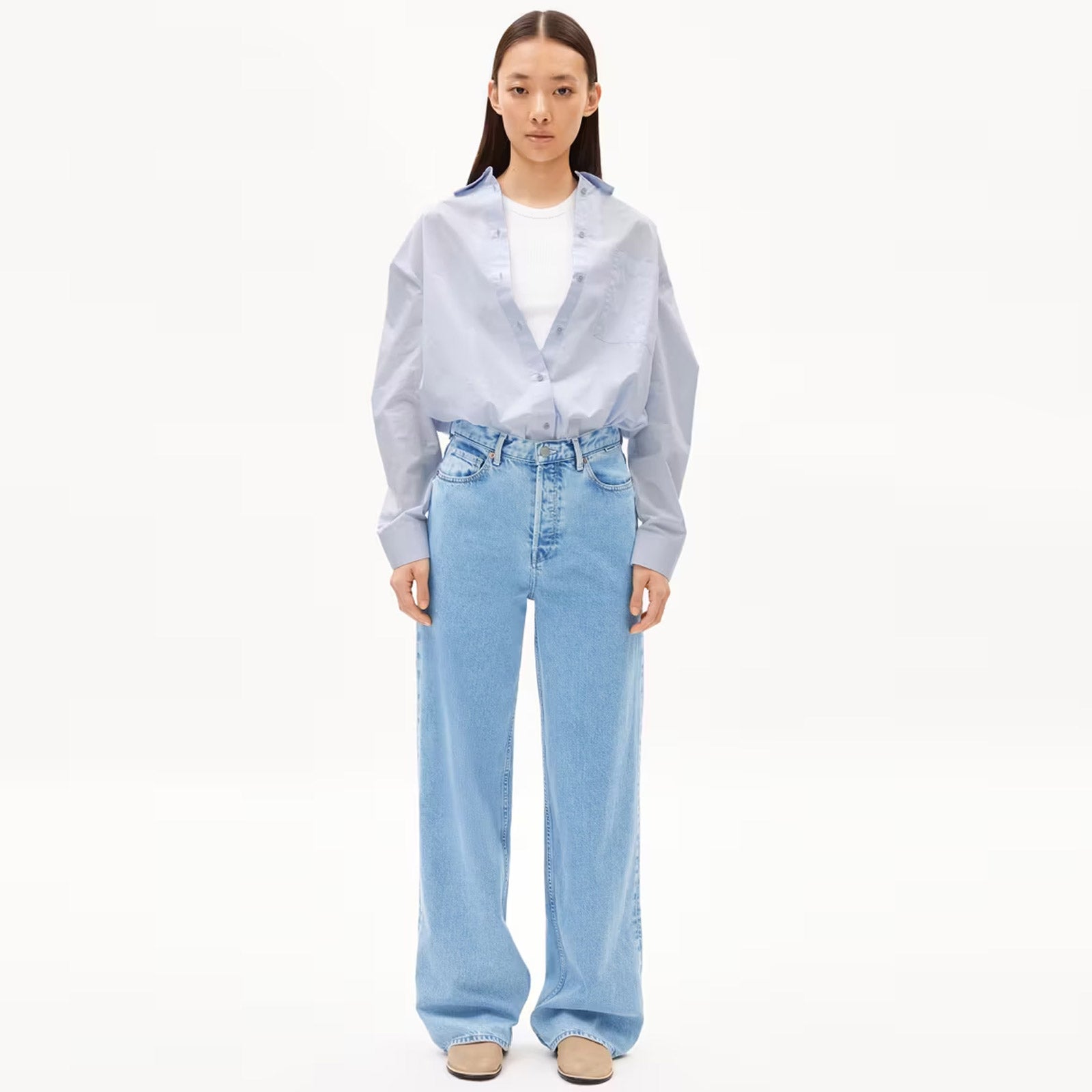 Enijaa Wide Leg Jeans horizon