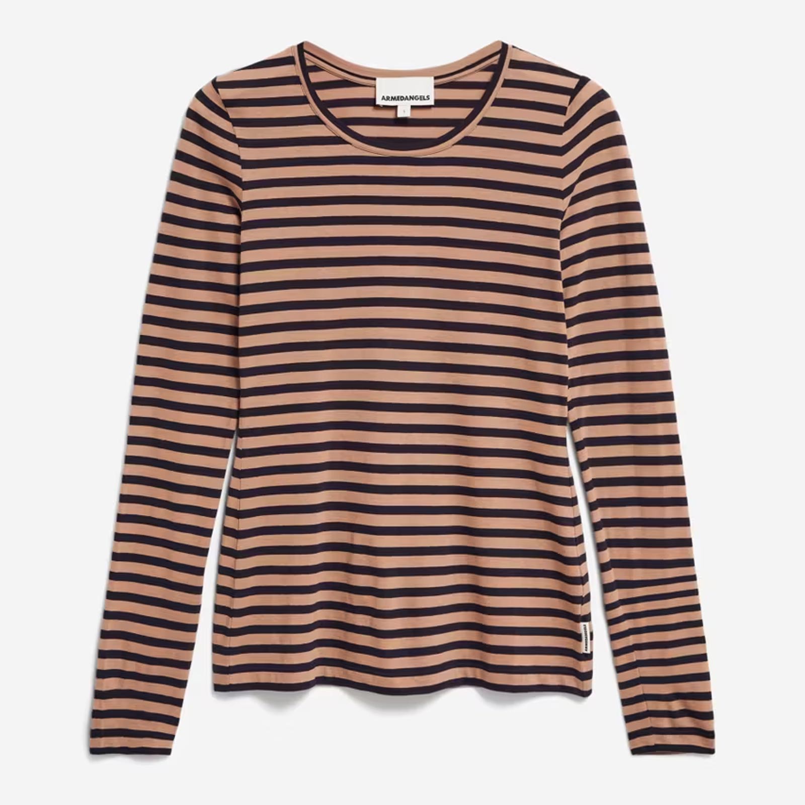 Enriccaa Stripes Longsleeve cinnamon dust-night sky