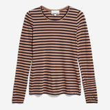 Enriccaa Stripes Longsleeve cinnamon dust-night sky