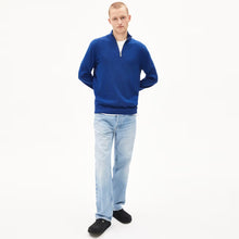 Faabes Half Zip Jumper lapis blue