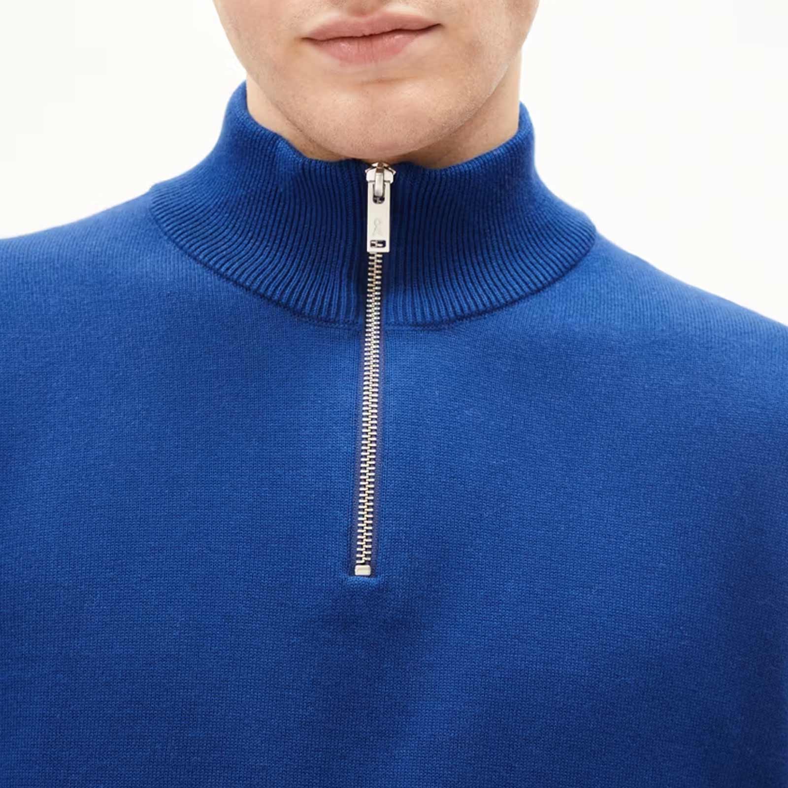 Faabes Half Zip Jumper lapis blue