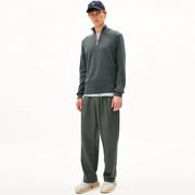 Faabes Half Zip Jumper spacesteel Armedangels