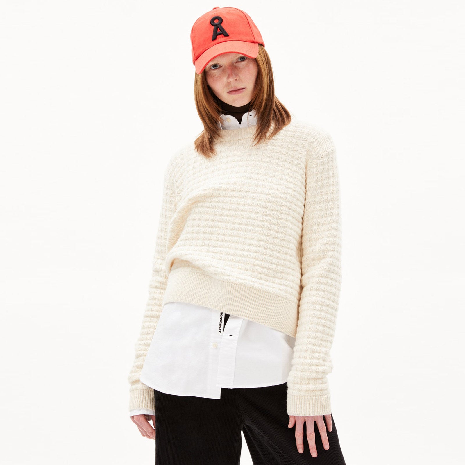 Fabianaa Lanacot Pullover oatmilk