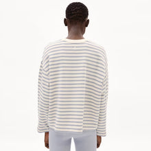 Frankaa Maarlen Stripe Sweatshirt undyed/misty morning