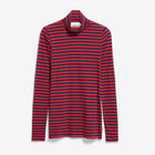 Graziliaa Stripes TN Longsleeve tinted navy/candy apple Armedangels
