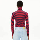 Graziliaa Stripes TN Longsleeve tinted navy/candy apple Armedangels