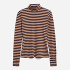 Graziliaa Stripes Turtleneck Longsleeve cinnamon dust-night sky