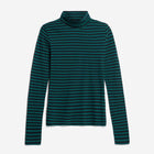 Graziliaa Stripes Turtleneck Longsleeve teal stone-black