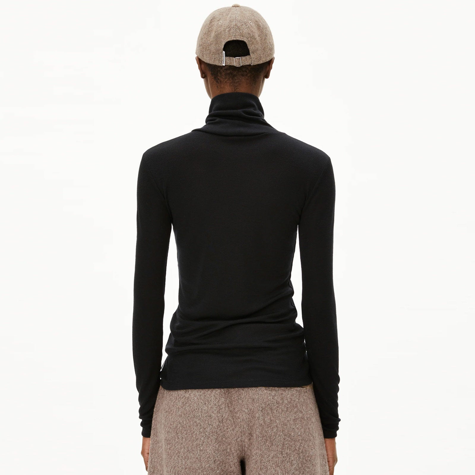 Graziliaa Wool Blend Longsleeve black Armedangels