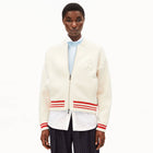 Iconic Å Bomber Jacket oatmilk/mars red