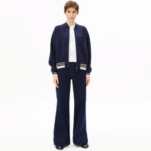 Iconic Å Bomber Jacket tinted navy/oatmilk