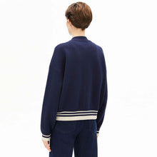 Iconic Å Bomber Jacket tinted navy/oatmilk