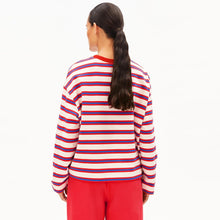 Iconic Å Frankaa Bold Sweatshirt undyed/mars red/dynamo blue Armedangels