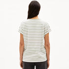 Idaara Stripes Tee white seagreen