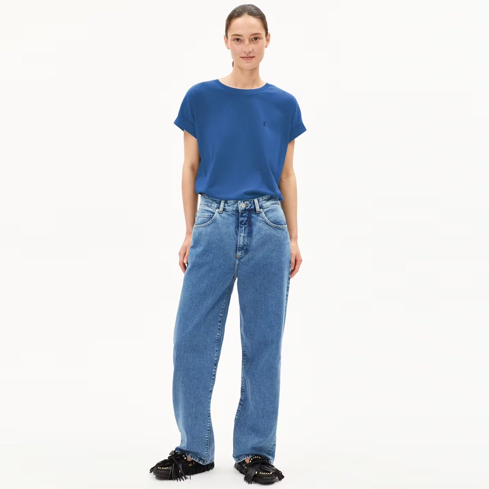 Idaara Tee dark morning Armedangels