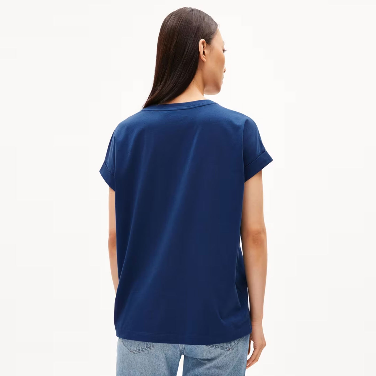 Idaara Tee faded indigo