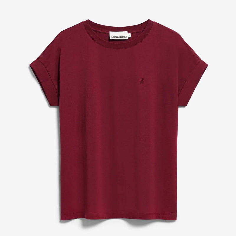 Idaara Tee velvet red