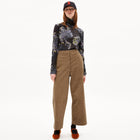 Jaalma Corduroy Pants dark sand stone